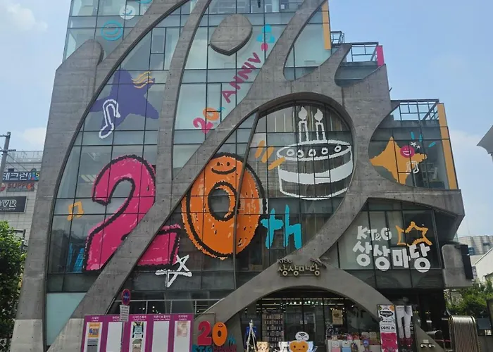 홍대 Blue - Quiet Cozy House Hongdae Area 아파트 *